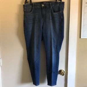 Sky high skinny jeans